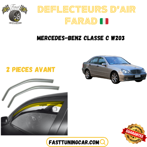 Déflecteurs d'air farad Mercedes-Benz Classe C W203