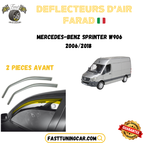 Déflecteurs d'air farad Mercedes-Benz Sprinter W906 2006-2018