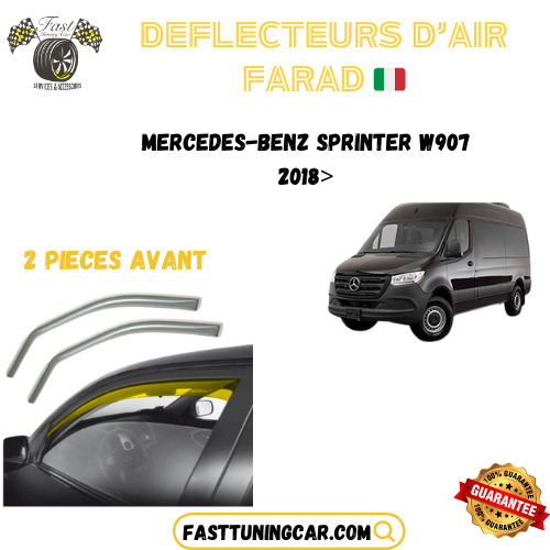 Déflecteurs d'air farad Mercedes-Benz Sprinter W907 2018>