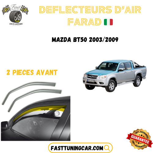 Déflecteurs d'air farad Mazda BT50 2003-2009