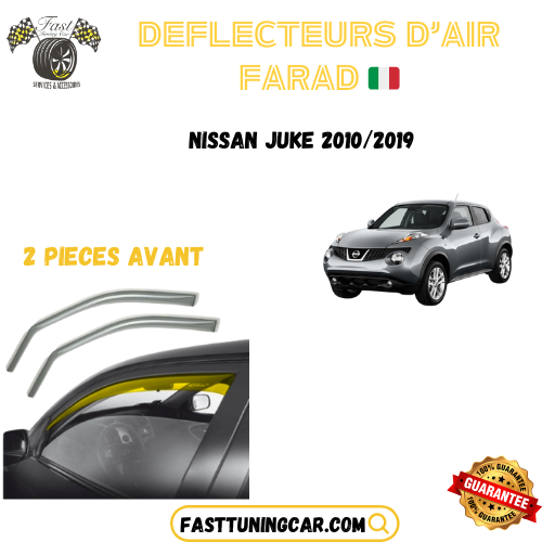 Déflecteurs d'air farad Nissan Juke 2010-2019