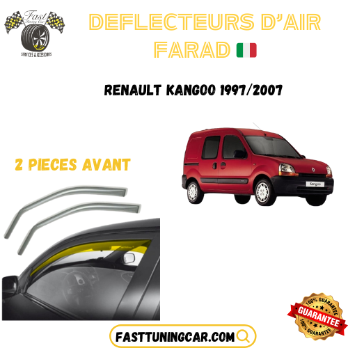 Déflecteurs d'air farad Renault Kangoo 1997-2007