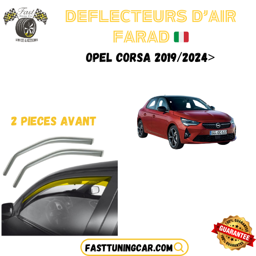 Déflecteurs d'air farad Opel Corsa 2019-2024>