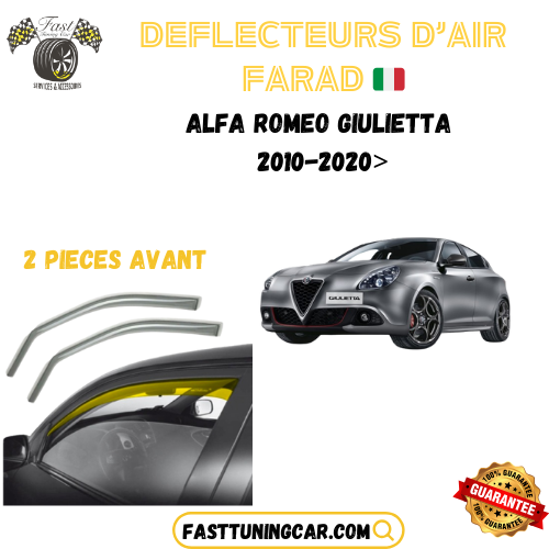 Déflecteurs d'air farad Alfa Romeo Giulietta  2010-2020>