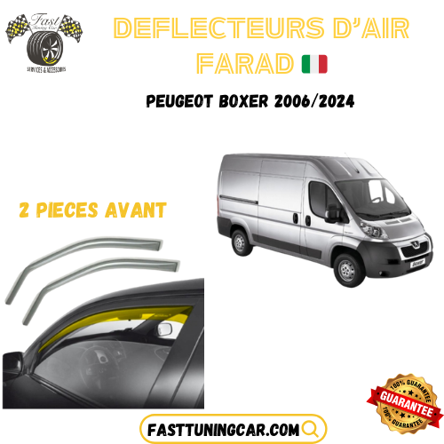 Déflecteurs d'air farad Peugeot Boxer 2006-2024