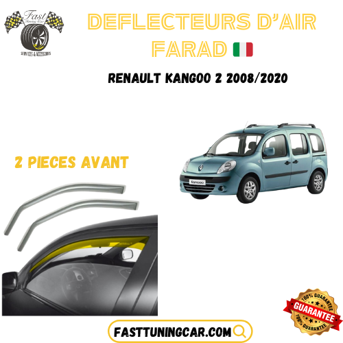 Déflecteurs d'air farad Renault Kangoo 2 2008-2020