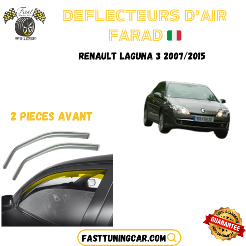 Déflecteurs d'air farad Renault Laguna 3 2007-2015