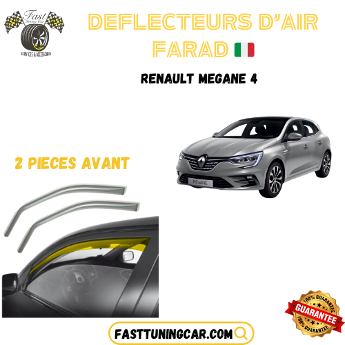 Déflecteurs d'air farad Renault Megane 4