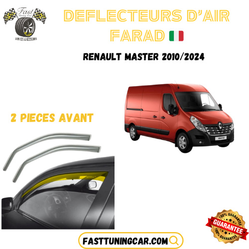 Déflecteurs d'air farad Renault Master 2010-2024