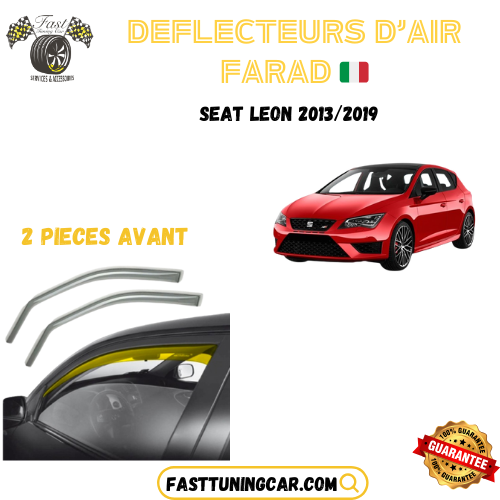 Déflecteurs d'air farad Seat Leon 2013-2019