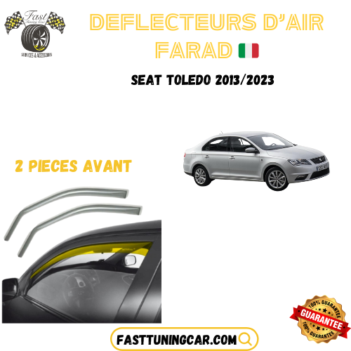 Déflecteurs d'air farad Seat Toledo 2013-2023