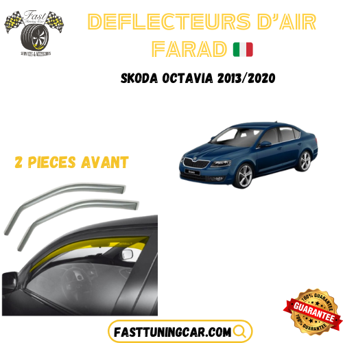 Déflecteurs d'air farad Skoda Octavia 2013-2020