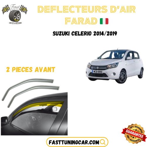 Déflecteurs d'air farad Suzuki Celerio 2014-2019