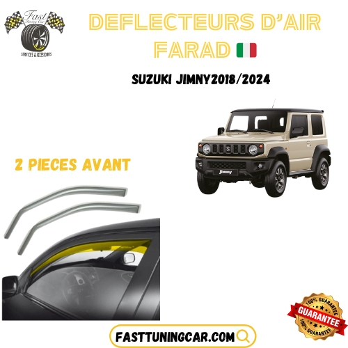 Déflecteurs d'air farad Suzuki Jimny 2018-2024