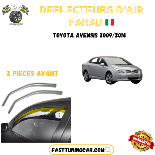 Déflecteurs d'air farad Toyota Avensis 2009-2014