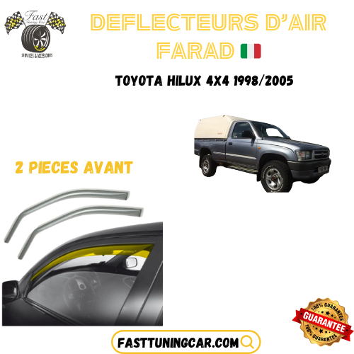 Déflecteurs d'air farad Toyota Hilux 4X4 1998-2005