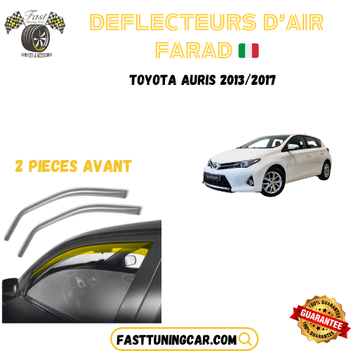 Déflecteurs d'air farad Toyota Auris 2013-2017