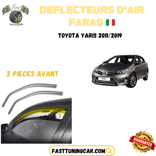 Déflecteurs d'air farad Toyota Yaris 2011-2019