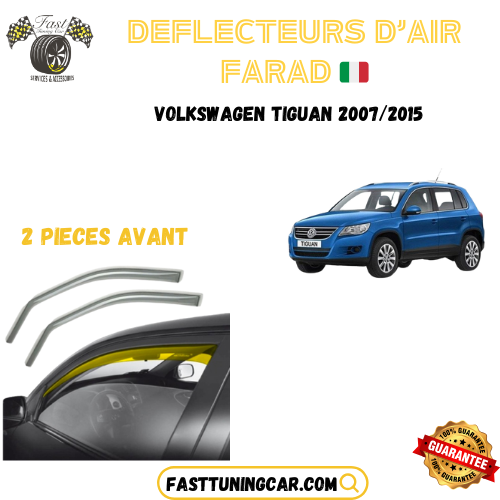 Déflecteurs d'air farad Volkswagen Tiguan 2007-2015