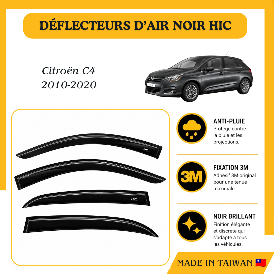 Déflecteurs d’Air HIC – Citroën C4 2010-2020