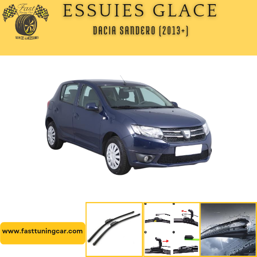 Essuies glace avant Dacia sandero(2013+)