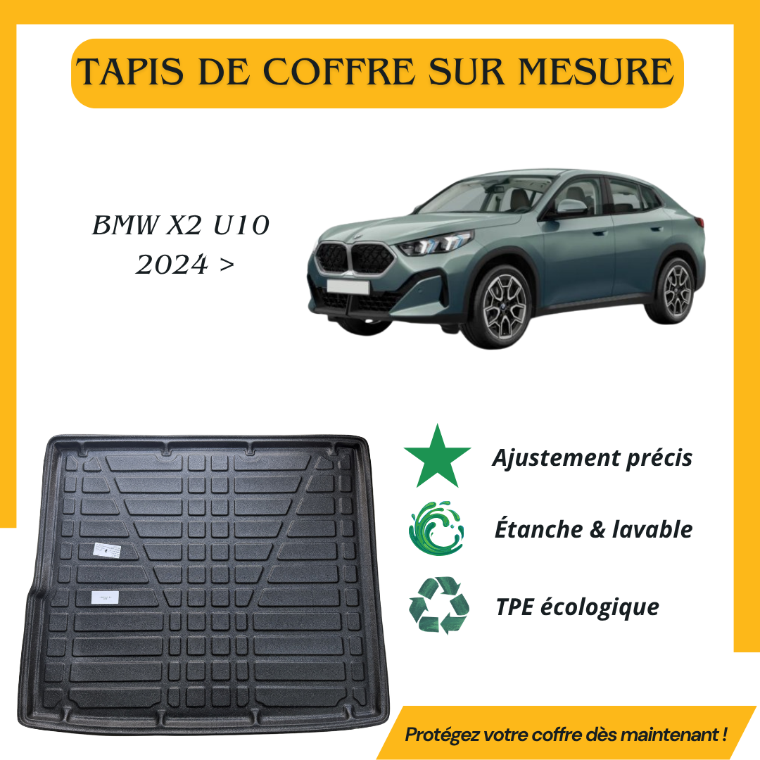 Tapis de coffre 4D BMW X2 U10 2024 >