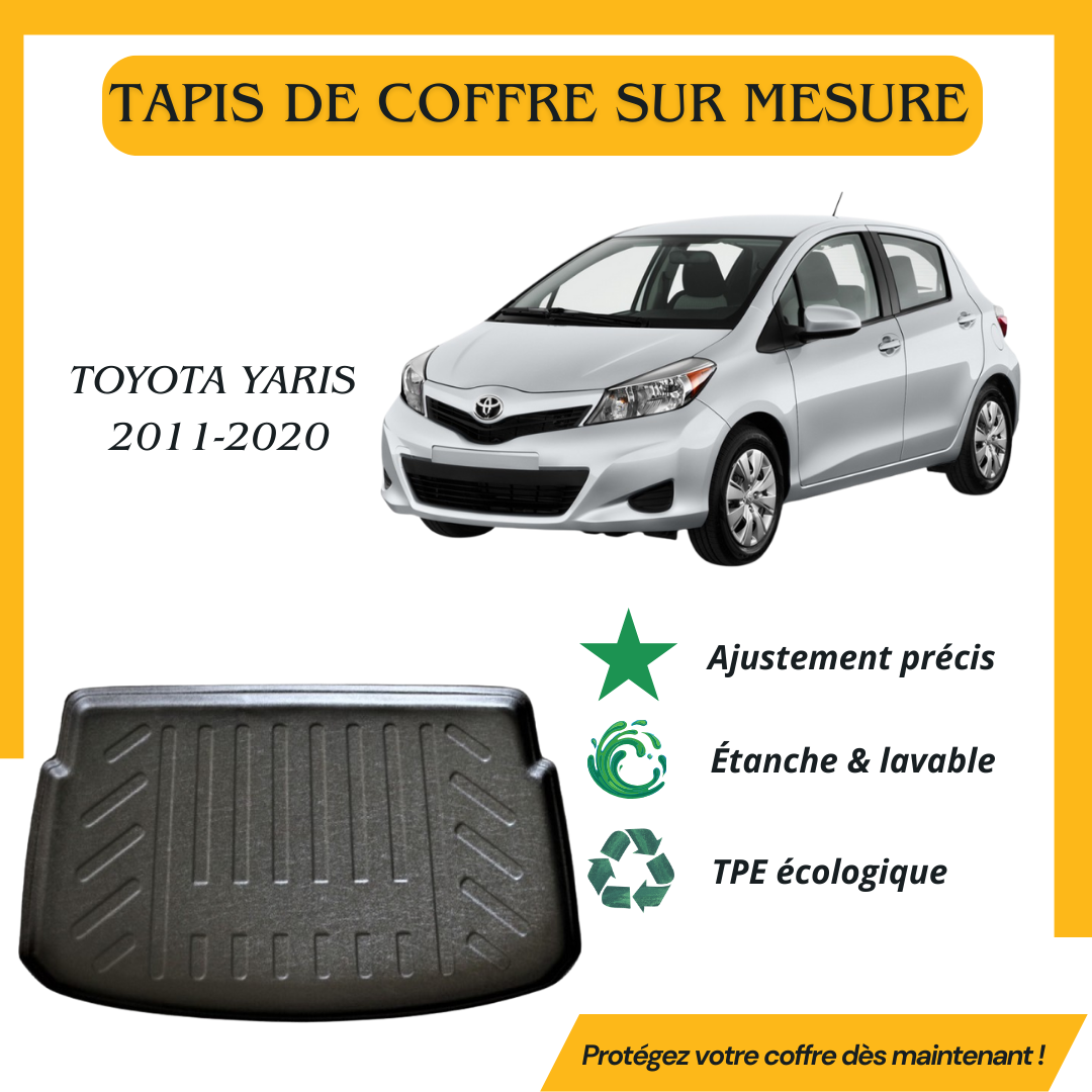 Tapis de coffre 4D TOYOTA YARIS 2011-2020