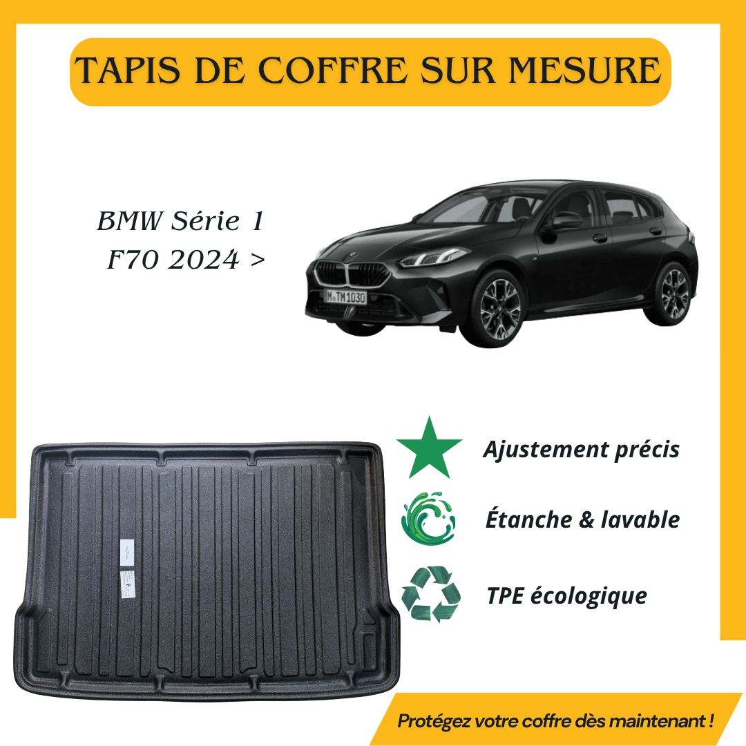 Tapis de coffre 4D BMW Série 1 F70 2024 >