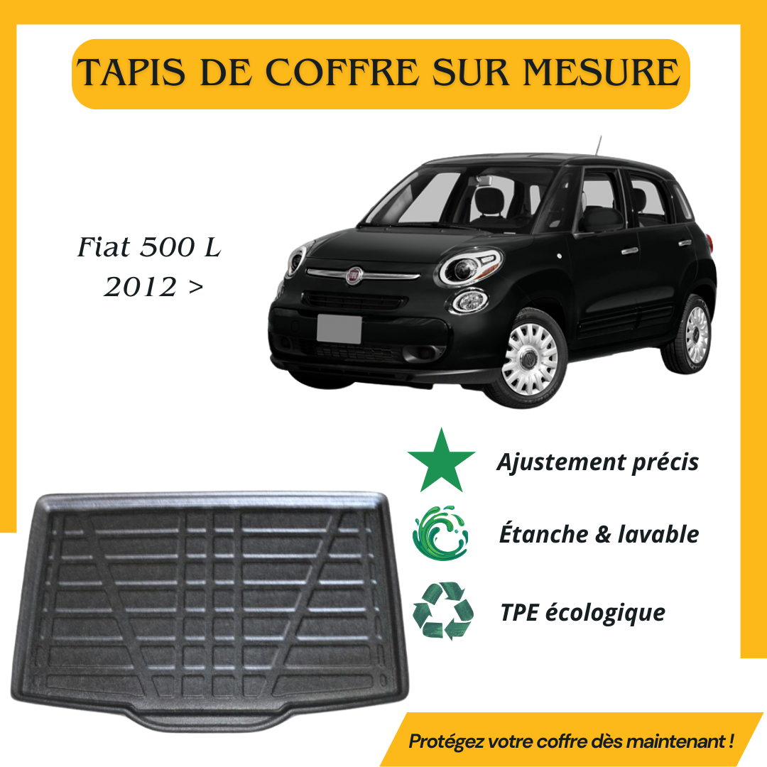 Tapis de coffre 4D Fiat 500-L 2012 >