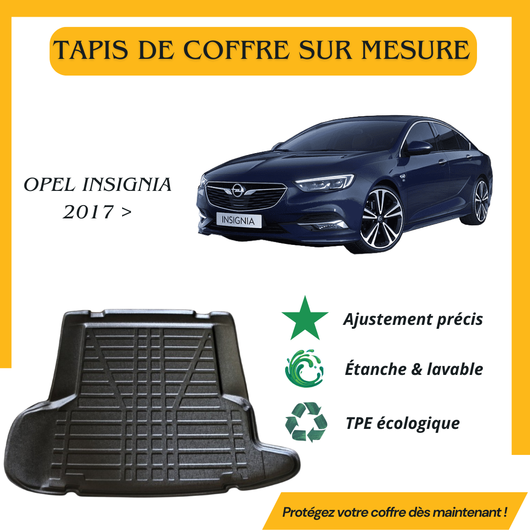 Tapis de coffre 4D OPEL INSIGNIA 2017+GRAND SPORT