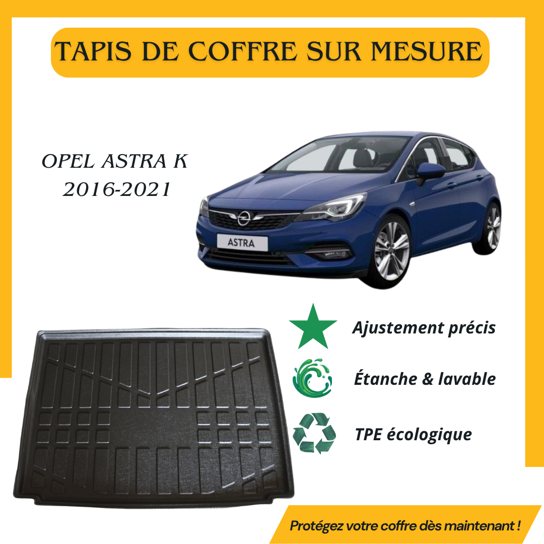 Tapis de coffre 4D OPEL ASTRA K 2016-2021