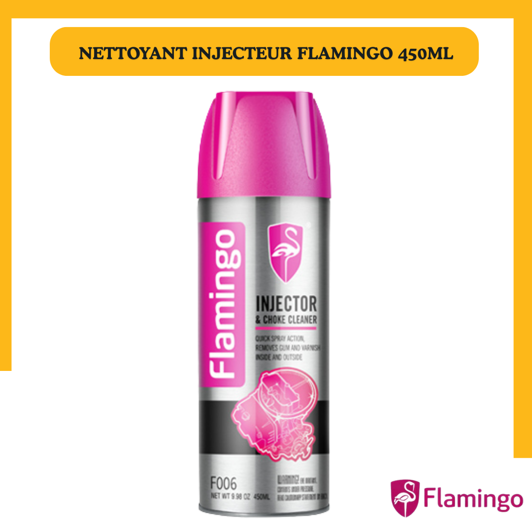 Flamingo Injector & Choke Cleaner 450ML – Nettoyant Injecteurs et Carburateur