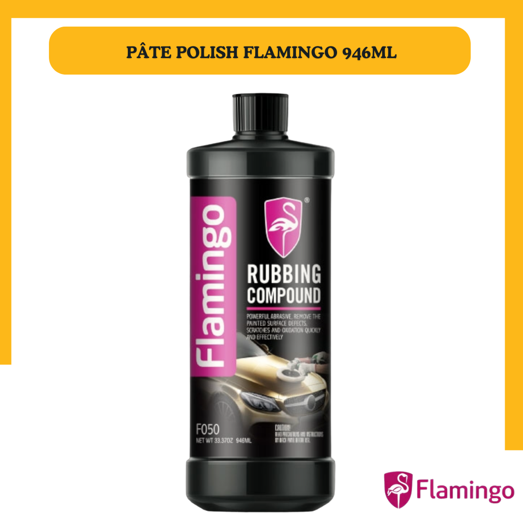 Flamingo Rubbing Compound 946ML – Pâte à Polir Carrosserie