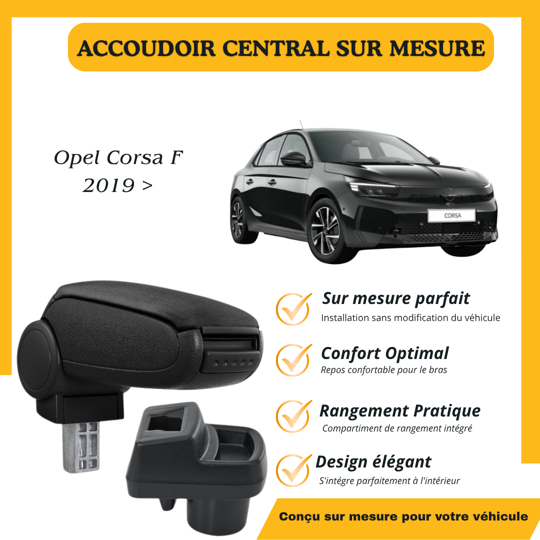Accoudoir sur mesure Opel Corsa F 2019>