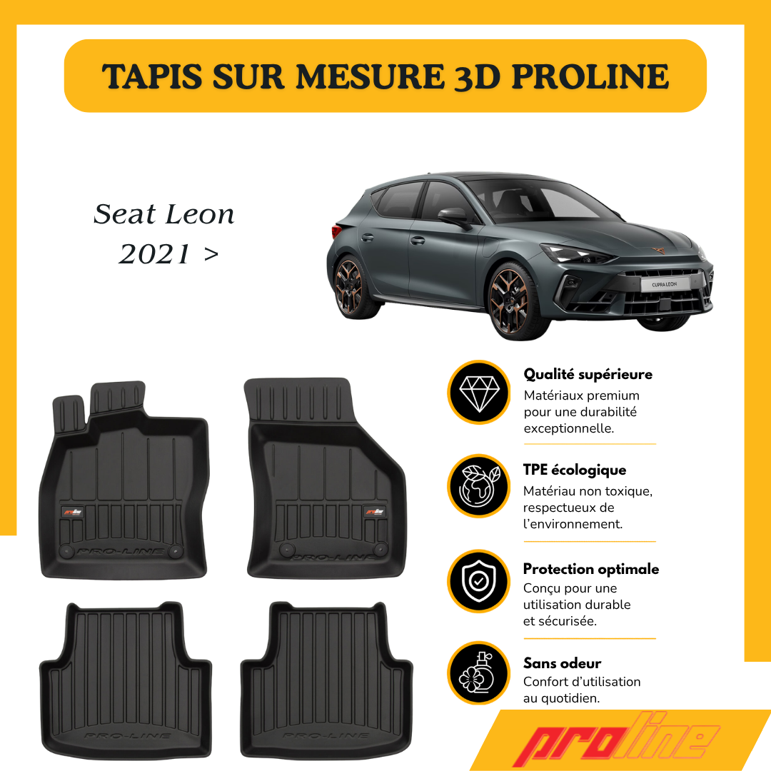 Tapis de sol Proline Seat Leon IV 2021 >