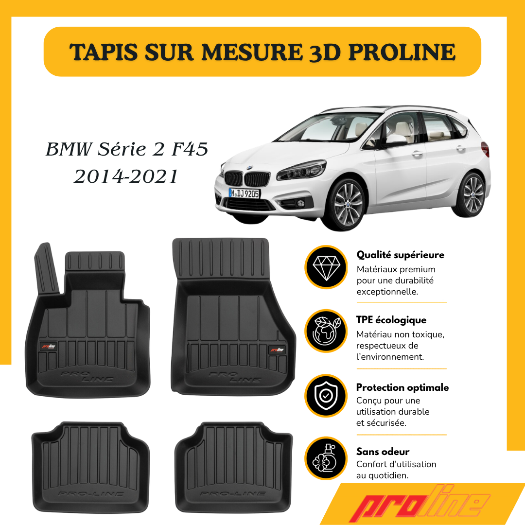 Tapis de sol PROLINE Bmw Série 2 F45 2014-2021