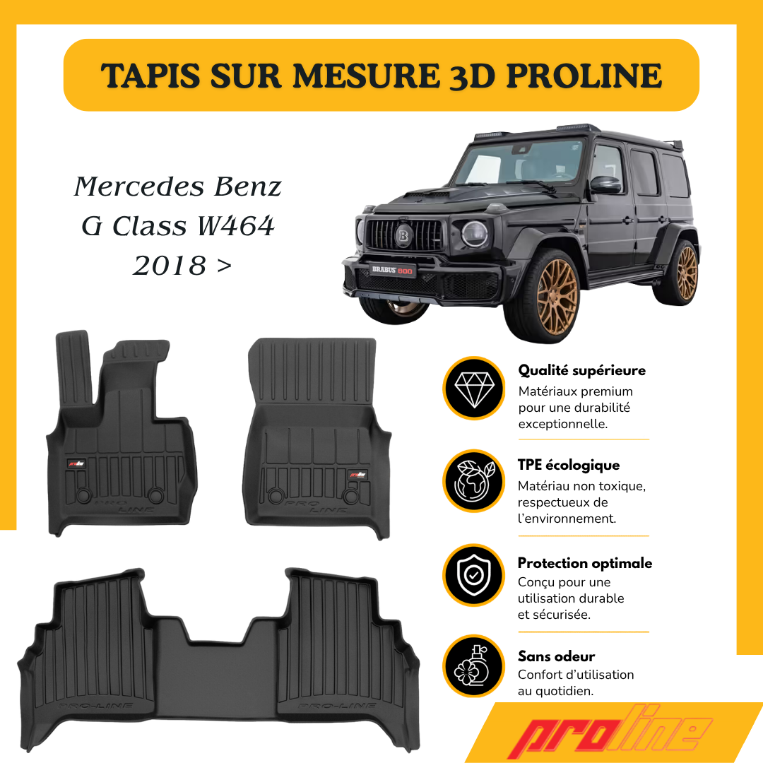 Tapis de sol Proline Mercedes Benz G Class W464 2018 >
