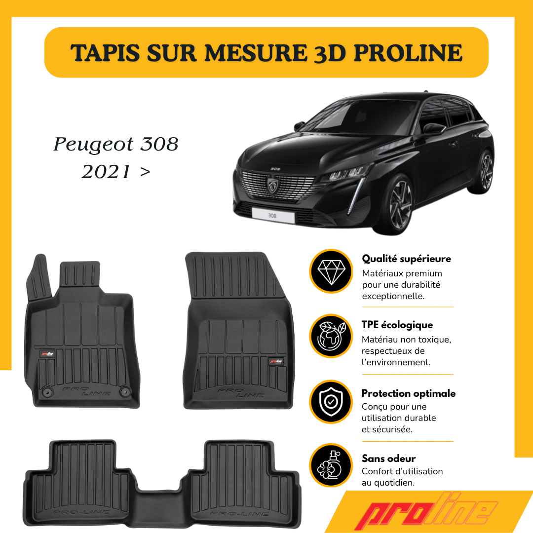 Tapis de sol Proline Peugeot 308 III 2021 >