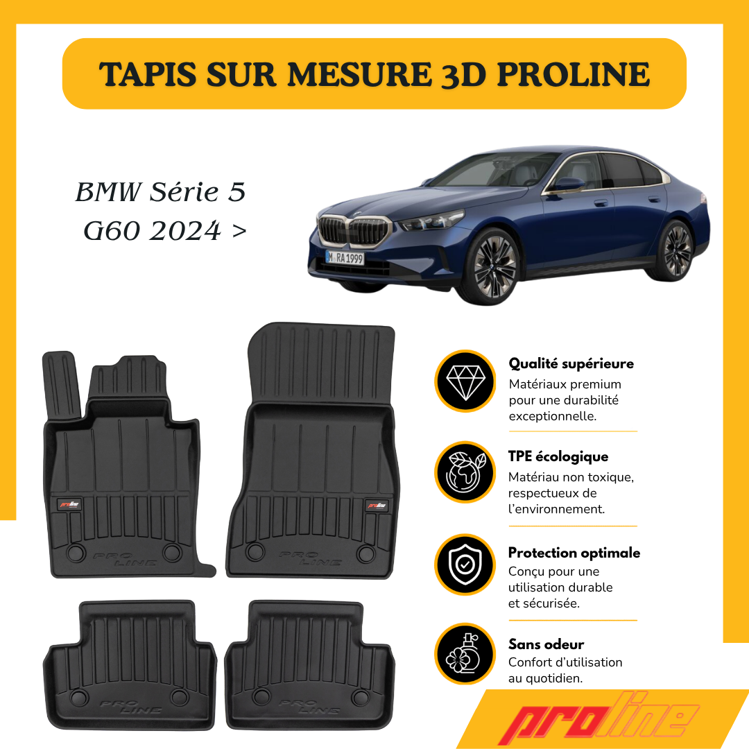 Tapis de sol Proline Bmw Série 5 G60 2024 >
