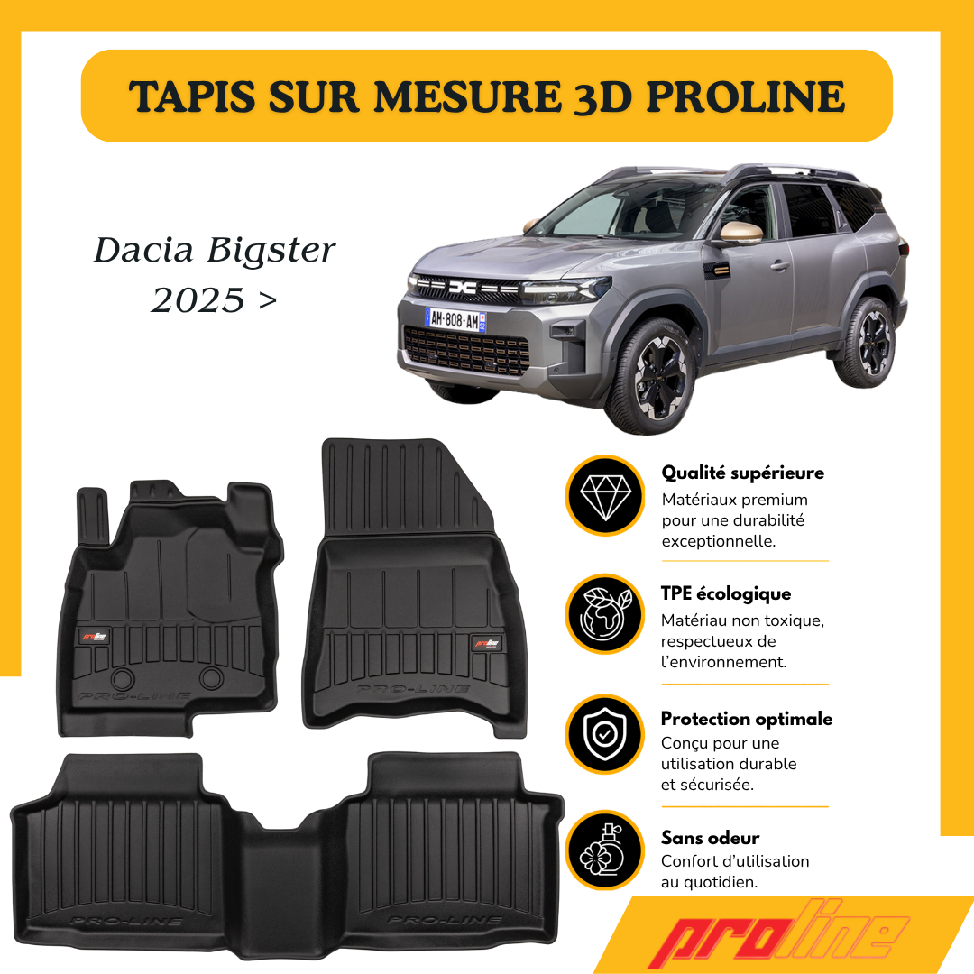 Tapis de sol Proline Dacia Bigster 2025 >