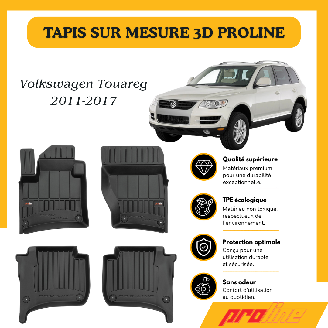 Tapis de sol Proline Volkswagen Touareg II 2011-2017