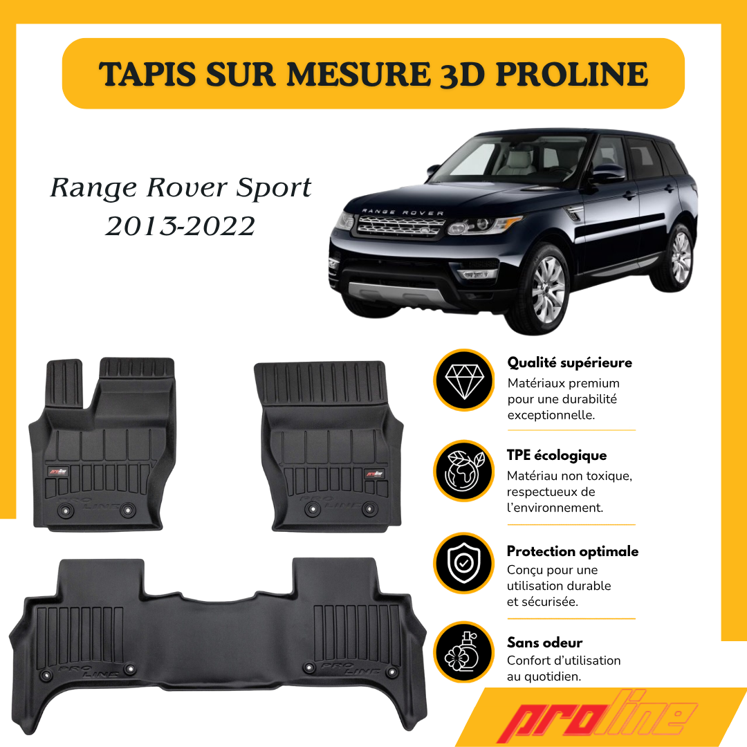 Tapis de sol PROLINE Land Rover Range Rover Sport II 2013-2022