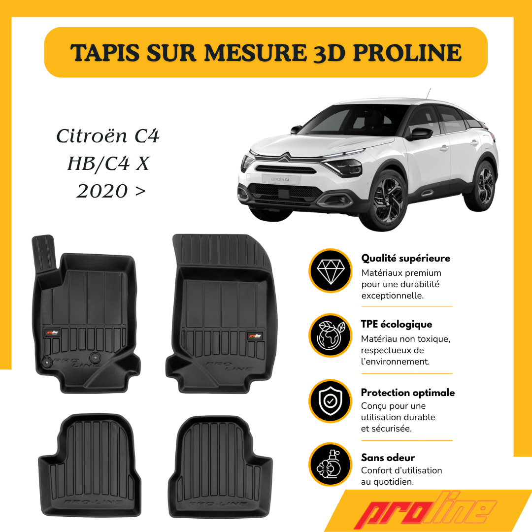 Tapis de sol Proline Citroën C4 III 2020 >