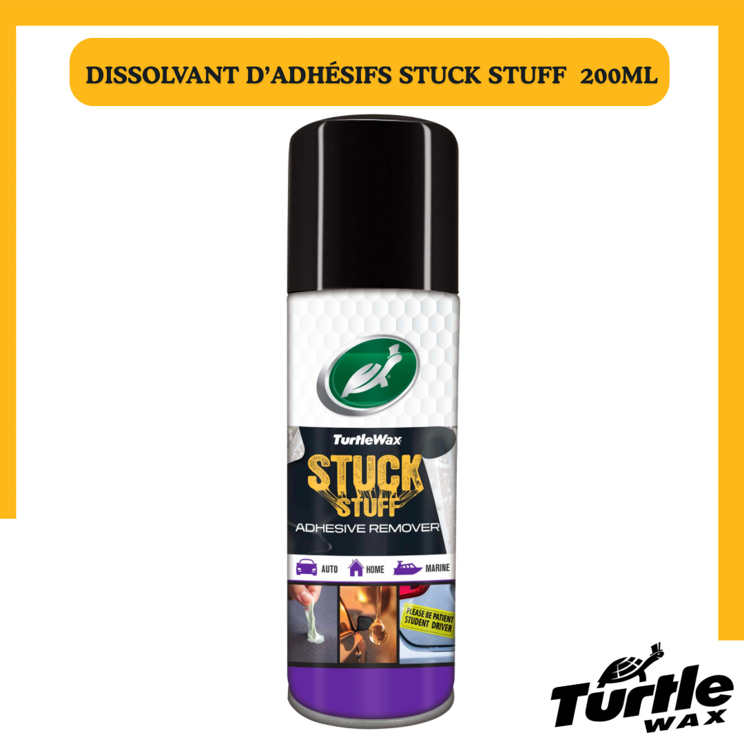 Dissolvant d’Adhésifs Stuck Stuff Turtle Wax 200ml