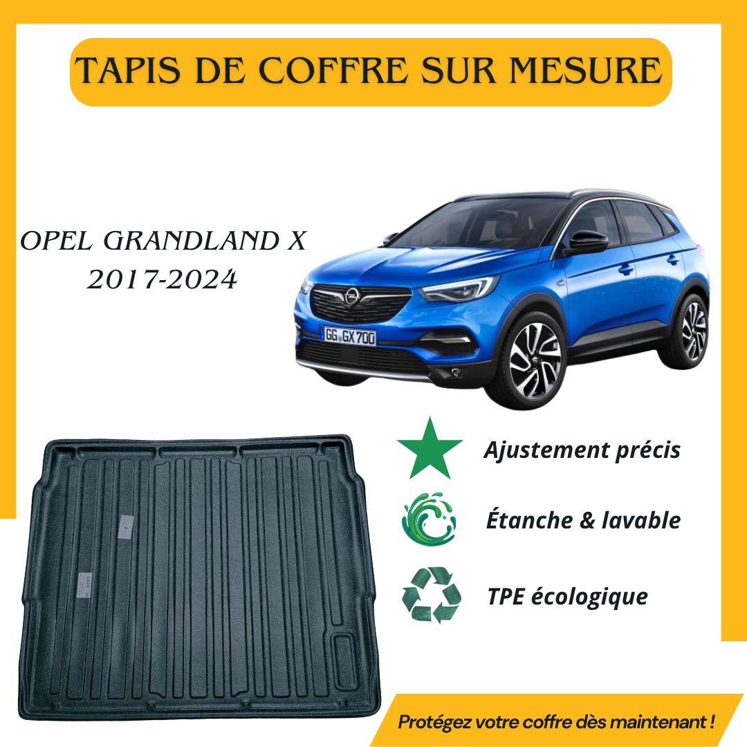 Tapis de coffre 4D OPEL GRANDLAND X 2017-2024