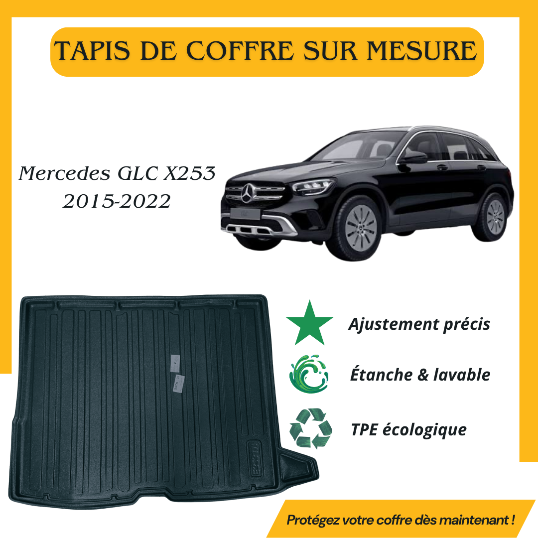Tapis de coffre 4D Mercedes GLC X253 2015-2022