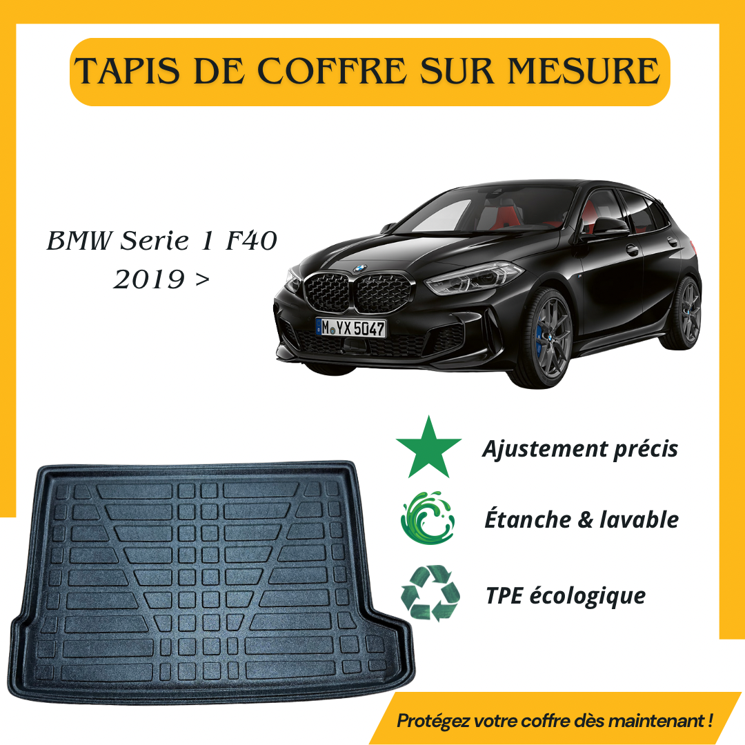 Tapis de coffre 4D BMW SERIE 1 F40 2019+
