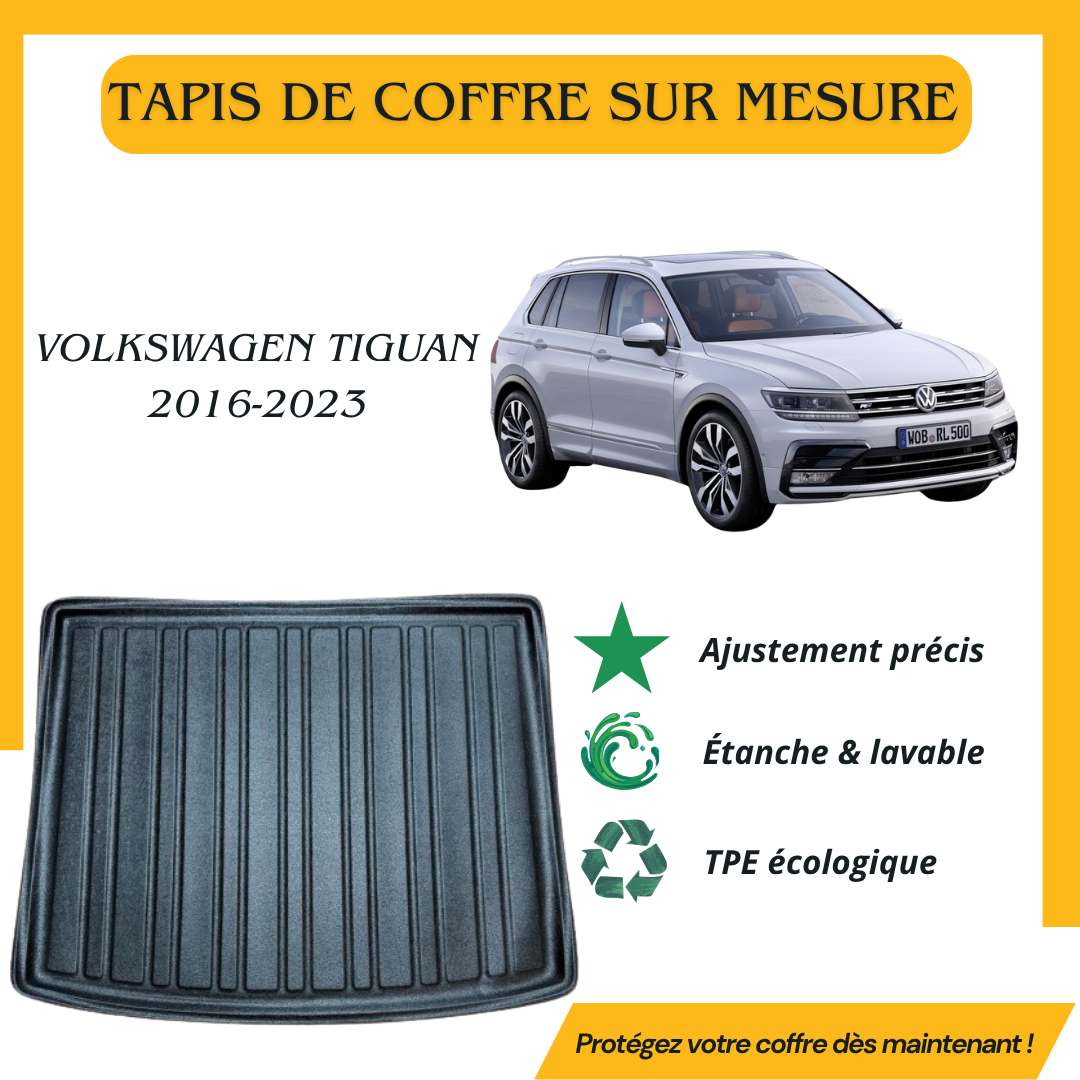 Tapis de coffre 4D VOLKSWAGEN TIGUAN 2016-2023
