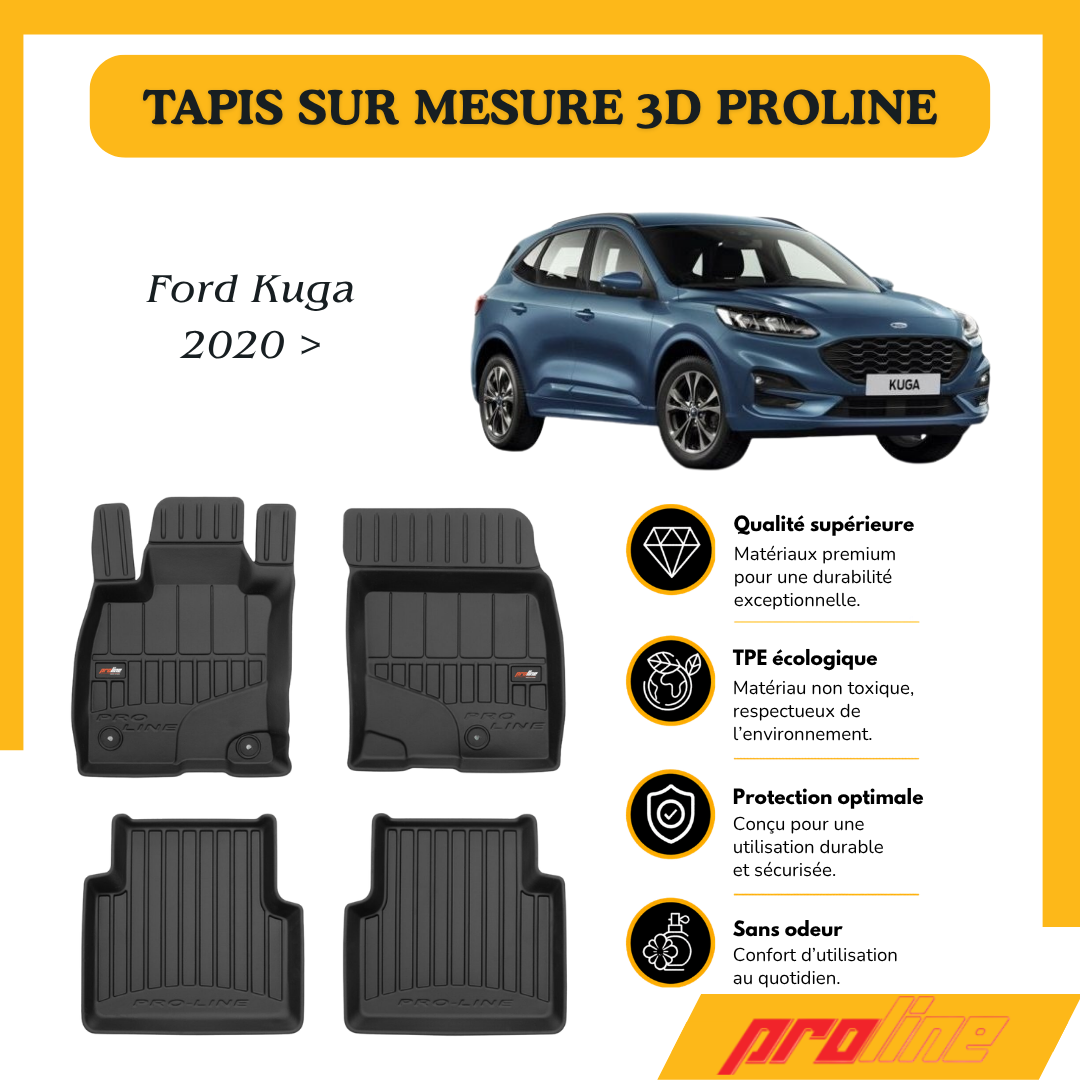 Tapis de sol PROLINE Ford Kuga III 2020 >