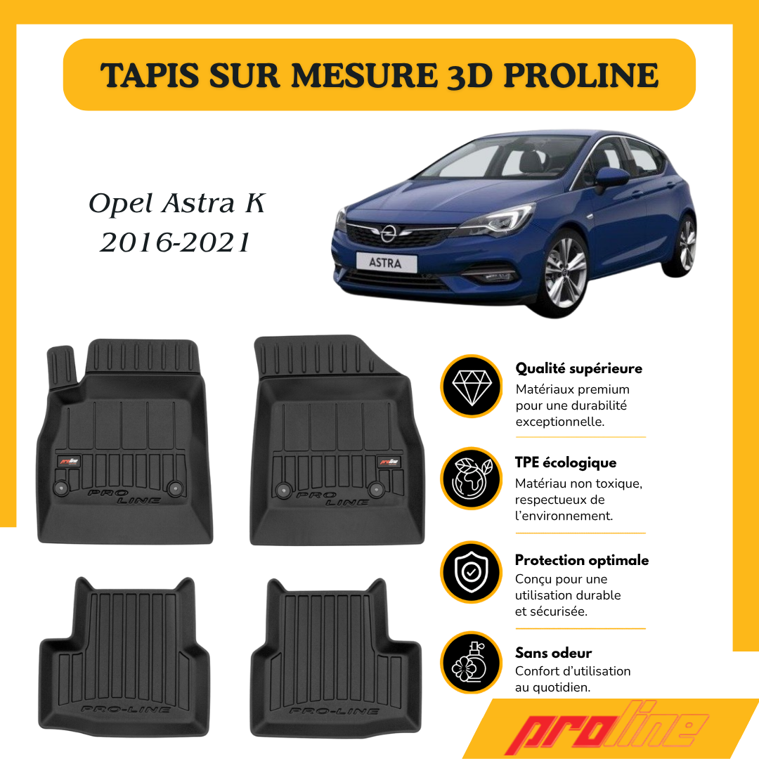 Tapis de sol Proline Opel Astra K 2016-2021